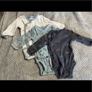 Carter’s Long Sleeve Onesies (3m)